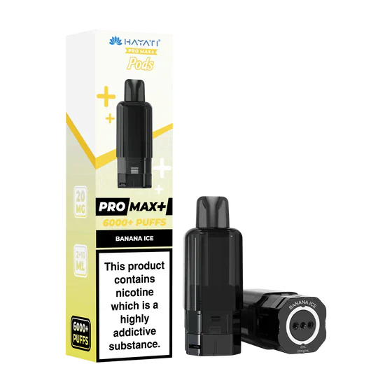 Hayati Pro Max Plus 6000 Prefilled Pods - Box of 5