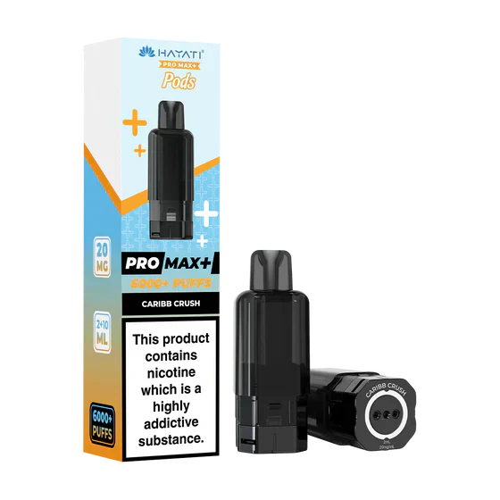 Hayati Pro Max Plus 6000 Prefilled Pods - Box of 5