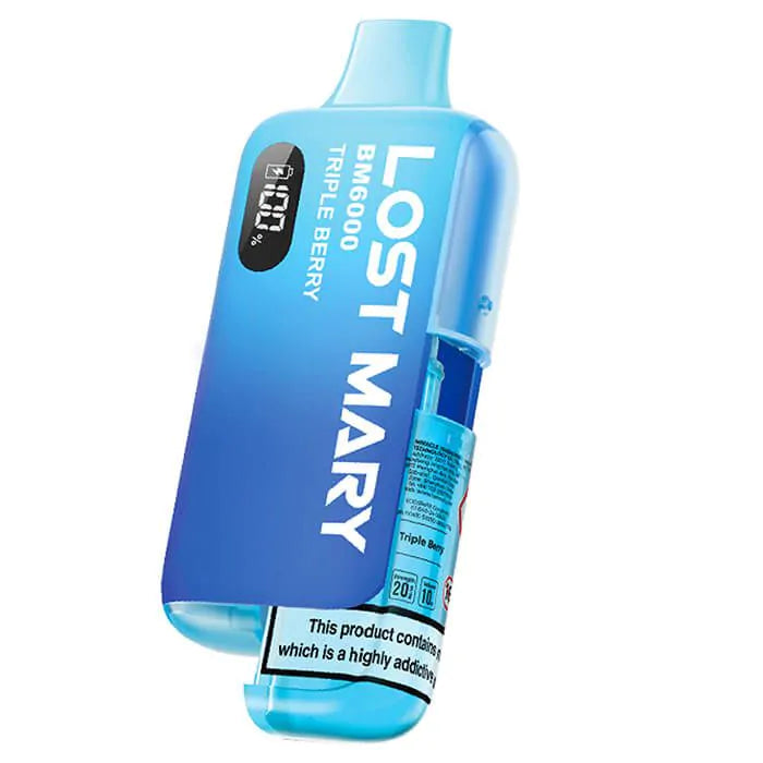 Lost Mary BM6000 Kit (Box of 5) - Triple Berry